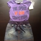 NWT $425 Dolce & Gabbana Junior Authentic Toddler Girl Denim Dress (size 2T)