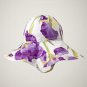 NWT $20 Baby Gap Infant Girl's Chin Strap Flower Sunhat (0-6 Months)