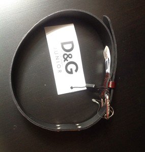 NWT Dolce & Gabbana Junior Leather Belt (Size S) MADE IN ITALY