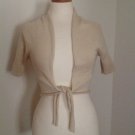 NWT Dolce & Gabbana Junior Beige Tie Sweater (size S)