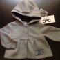 NWT Dolce & Gabbana Junior Infant Baby Girl Grey Embroidered Sweater (6-9 Months