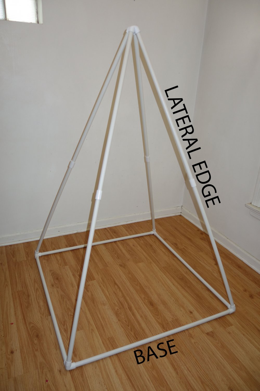 Russian Style Meditation Pyramid PVC Plastic Connector Kit For 3/4" USA PVC Pipe