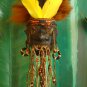 REAL LEATHER JIVARO SHRUNKEN HEAD RIALA!