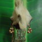 REAL LEATHER SHRUNKEN HEAD " TSANTSA object d&Acirc;&middot;art