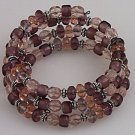 Purple Passion Wire Bracelet