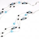 Cascade Aquamarine Necklace