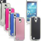 Luxury Brushed CHY Aluminum Chrome Hard Case for Samsung Galaxy S4 IV i9500