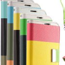 HOT Hybrid Leather Wallet Flip Pouch Case Stand For Samsung Galaxy S4 SIV i9500