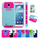 Hybrid Impact Rubber Hard Case Cover for Samsung Galaxy S IV S4 i9500 + SCP