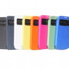 1X FLIP PU Leather CASE Cover Smart Wake View For SAMSUNG GALAXY S4 S IV i9500