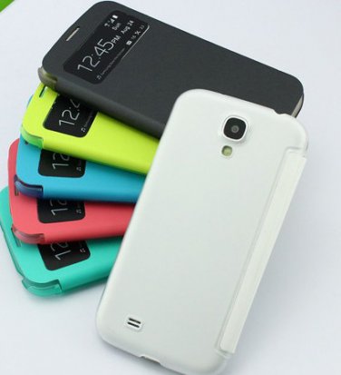 PAQ FLIP PU Leather CASE Cover Smart Wake View For SAMSUNG GALAXY S4 S IV i9500