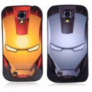 Iron Man Silicone Slim Skin Case Cover for Samsung Galaxy S4 S IV i9500 +Guard