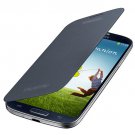 New Samsung Galaxy S4 Flip Cover Case Black Protection Screen Fold (Have NFC)