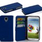 Leather Wallet Hard Card Case Cover for Samsung Galaxy S4 S IV GS4 i9500