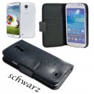 Samsung i9500 Galaxy S4 Brieftasche Leder Tasche Case Schutzhülle Hülle Cover