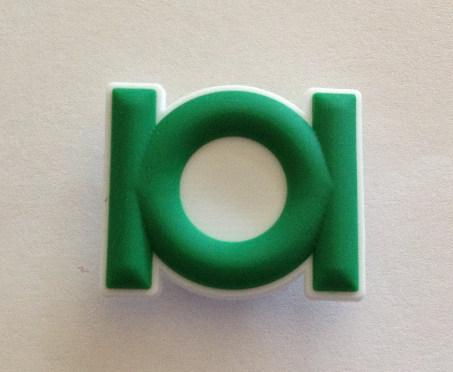 Green Lantern Comic Book Emblem Shoe Charm Party Favors