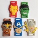 PVC Shoe Lace Cartoon Character Inserts - Avengers
