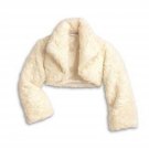American Girl Long Sleeve Cream Fancy Shrug Jacket for Girls