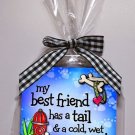 My Best Friend has a Tail Coaster by Suzy Toronto
