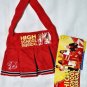 Build a Bear Disney High School Musican Red Cheerleader Skirt Purse for Bears