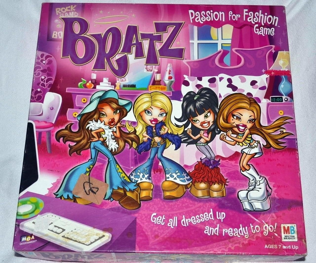 Bratz Passion For Fashion Game By Milton Bradley 2002