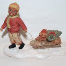 Sarah's Attic Miss Martha Eddie What a Surprise African American Figurine