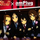 VOX K-on! x amPlug Headphone Amplifier Mio Akiyama / Yui Hirasawa / Azusa Nakano