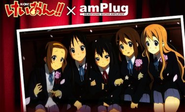 VOX K-on! x amPlug Headphone Amplifier Mio Akiyama / Yui Hirasawa