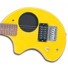 FERNANDES ZO-3 LH "Left-Handed" YELLOW Mini Electric Guitar w/built-in amp F/S