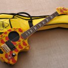 FERNANDES hide/X JAPAN Model YELLOW HEART-ZO Mini Electric Guitar w/built-in amp
