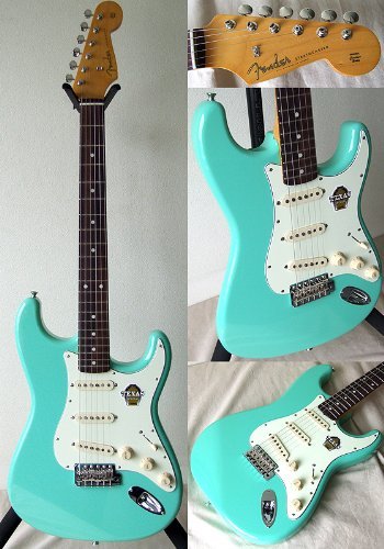 Fender Japan ST62-TX SFG Surf Green Stratocaster Electric Guitar F