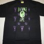 bape RUBBER STAMP black tee XL ape