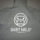 bape milo BM logo gray hoody sale!! XL