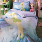Licensed Twin Single Duvet Cover Set Tinker Bell %100 Cotton (Worlwide Shipping)