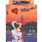 Licensed Twin Single Duvet Cover Set Bugs Bunny and Lola (Worlwide Shipping)