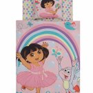 Licensed Twin Single Duvet Cover Set Dora (Worlwide Shipping)