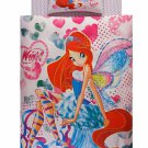 Licensed Twin Single Duvet Cover Set Winx Bloom Harmonix (Worlwide Shipping)