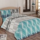 High Quality Twin Single Duvet Cover Set CARMEN TURKUAZ (Worlwide Shipping)