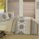 High Quality Twin Single Duvet Cover Set  DANTE KAHVE(Worlwide Shipping)