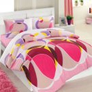 High Quality Twin Single Duvet Cover Set  DECORİTE PEMBE (Worlwide Shipping)