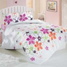 High Quality Twin Single Duvet Cover Set  EBRU FUŞYA (Worlwide Shipping)