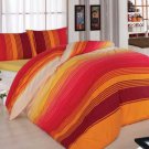 High Quality Twin Single Duvet Cover Set GÖKKUŞAĞI TURUNCU (Worldwide Shipping)