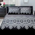 High Quality Twin Single Duvet Cover Set Edna Siyah(Worldwide Shipping)