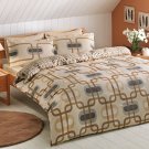 High Quality Twin Single Duvet Cover Set Justin Kahve(Worldwide Shipping)