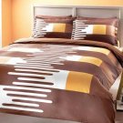 High Quality Twin Single Duvet Cover Set Lambert Kahve(Worldwide Shipping)