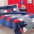 High Quality Twin Single Duvet Cover Set Lambert Lacivert(Worldwide Shipping)