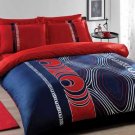 High Quality Twin Single Duvet Cover Set Margon Lacivert(Worldwide Shipping)
