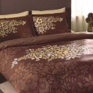 High Quality Twin Single Duvet Cover Set Marisol Kahve(Worldwide Shipping)