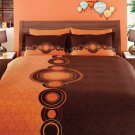 High Quality Twin Single Duvet Cover Set Vermond Oranj(Worldwide Shipping)