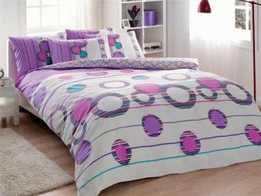 High Quality Twin Single Duvet Cover Set  Cosmos Lila(Worldwide Shipping)
